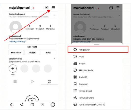 cara melihat orang yang blokir kita di ig
